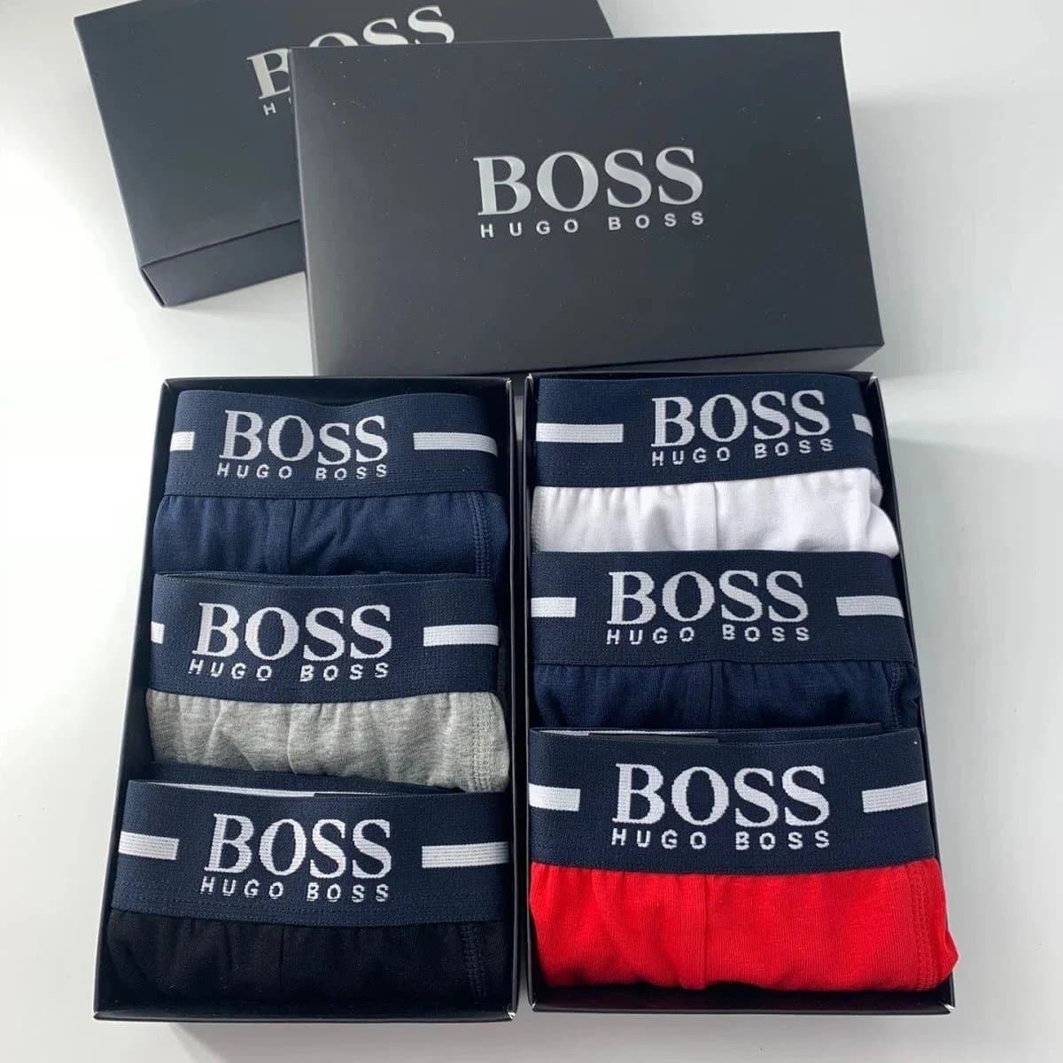 Hugo Boss Men's Boxer Briefs 6-Pack