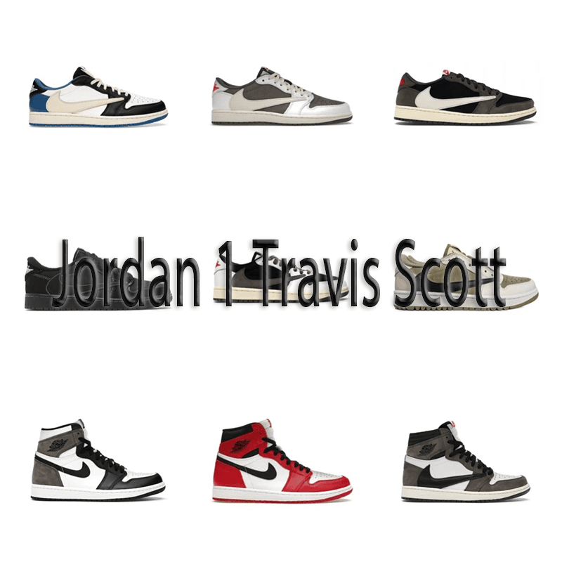 Jordan 1 Travis Scott Collection