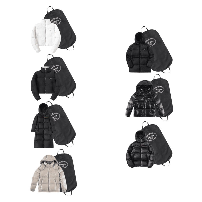 Prada Down Jackets Collection