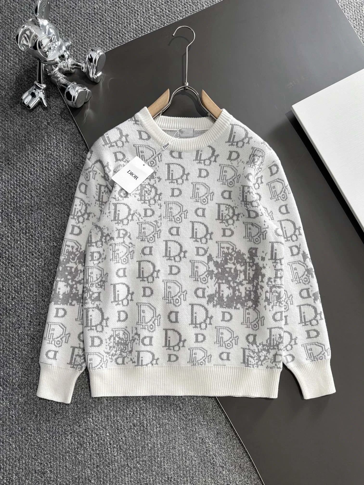 Dior Monogram Knit Sweater
