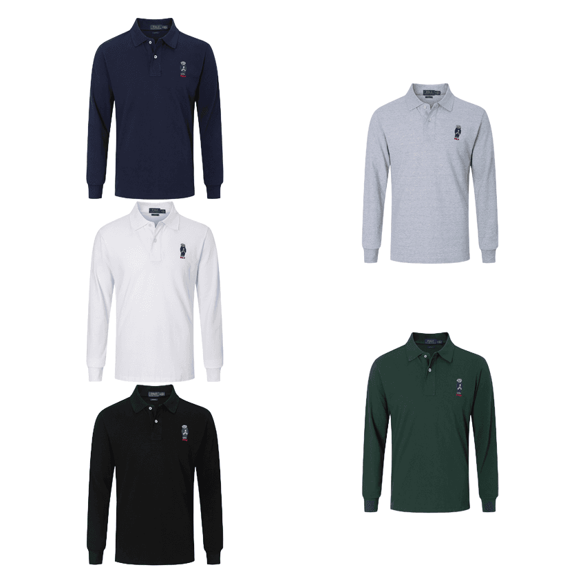 U.S. Polo Assn. Long Sleeve Polo Shirts Collection